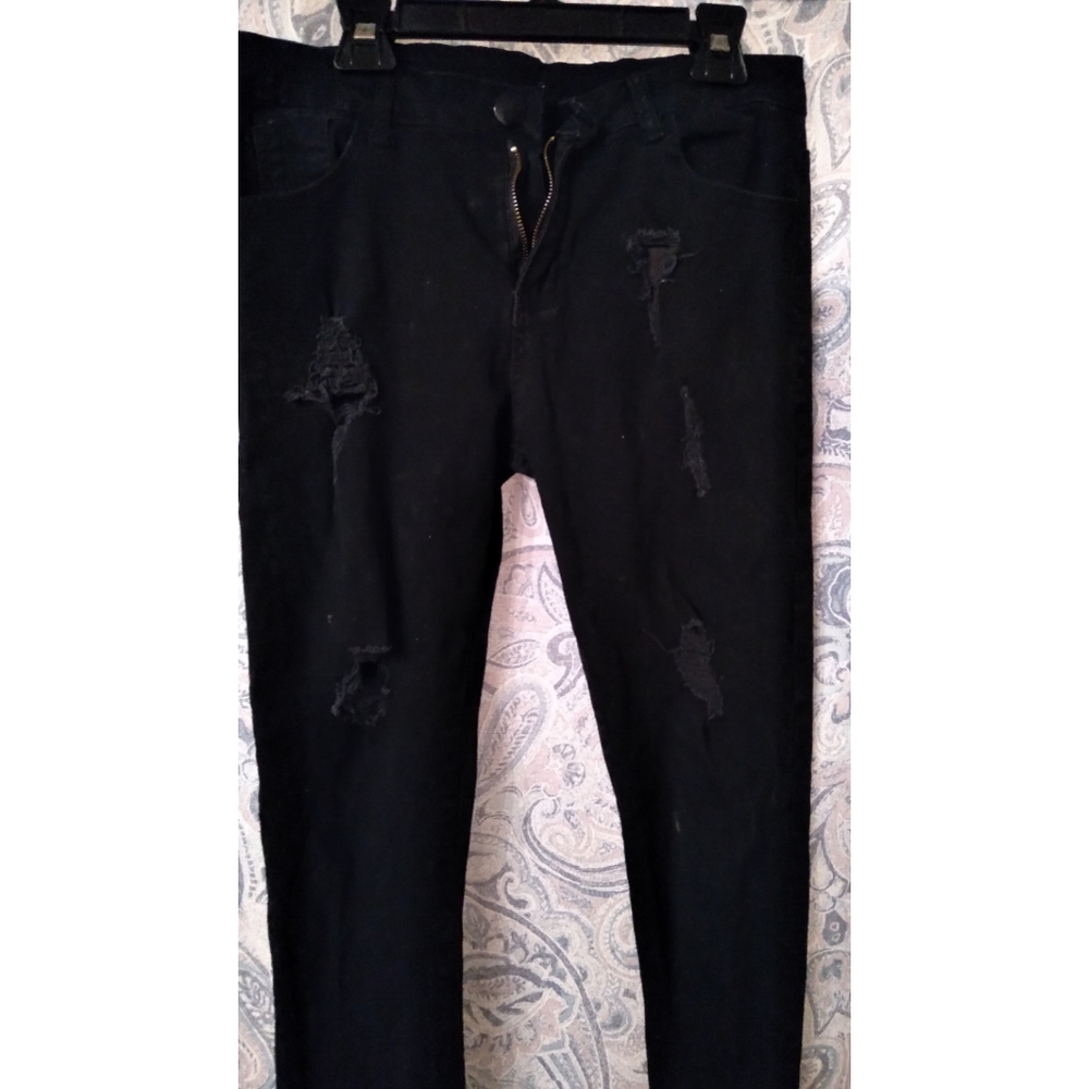 Distressed Jeans